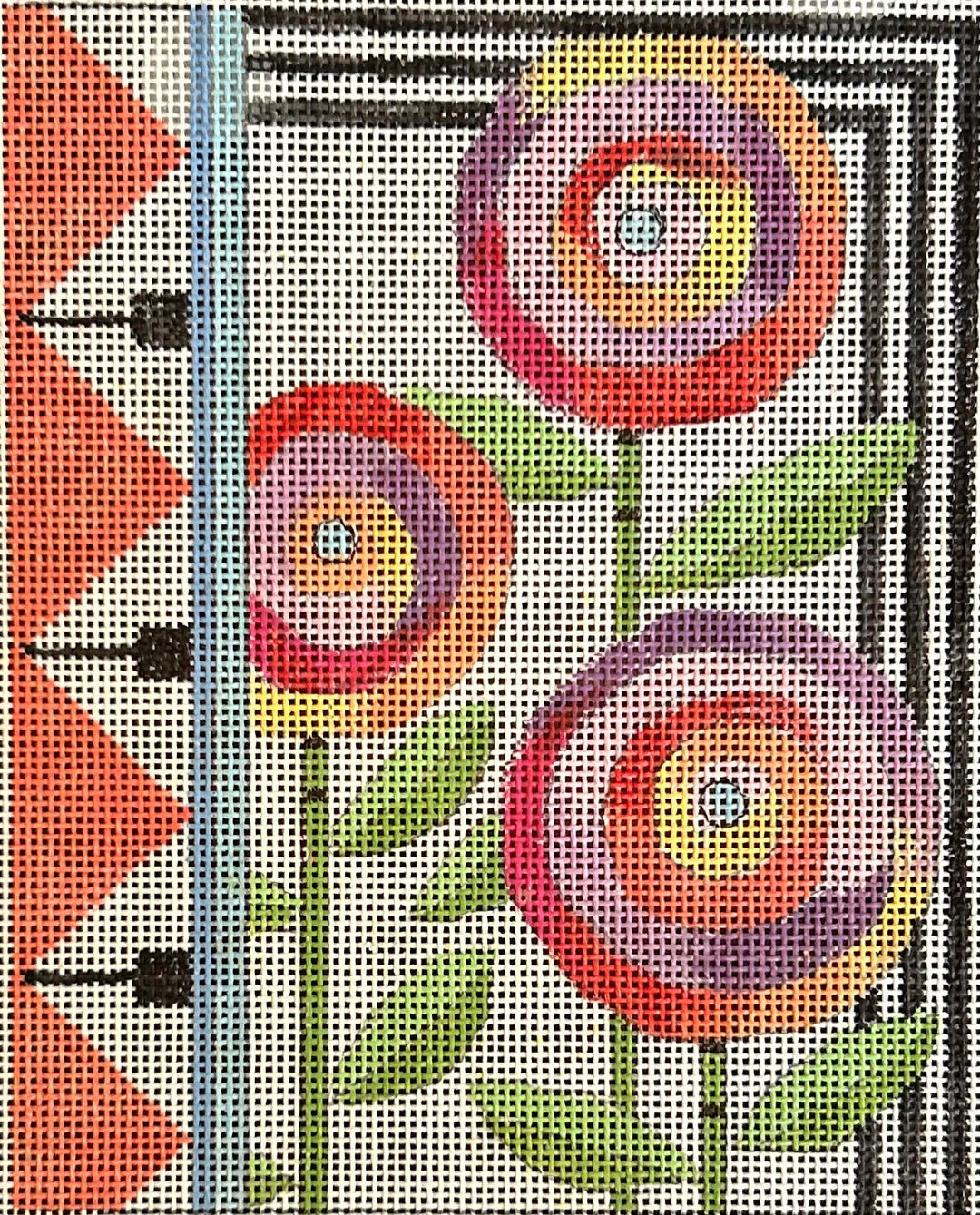 PM1164 THREE FLOWERS