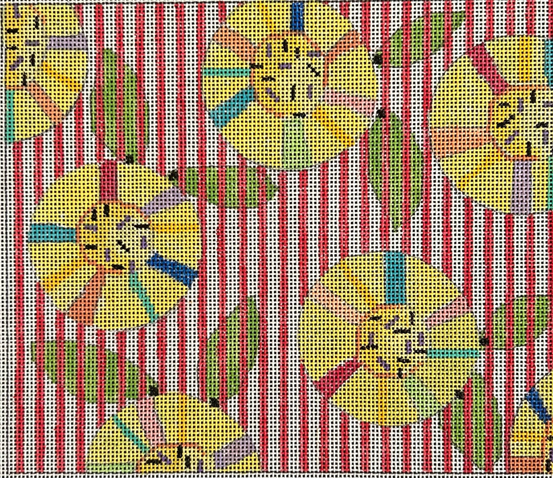 PM1961 STRIPE FLOWER
