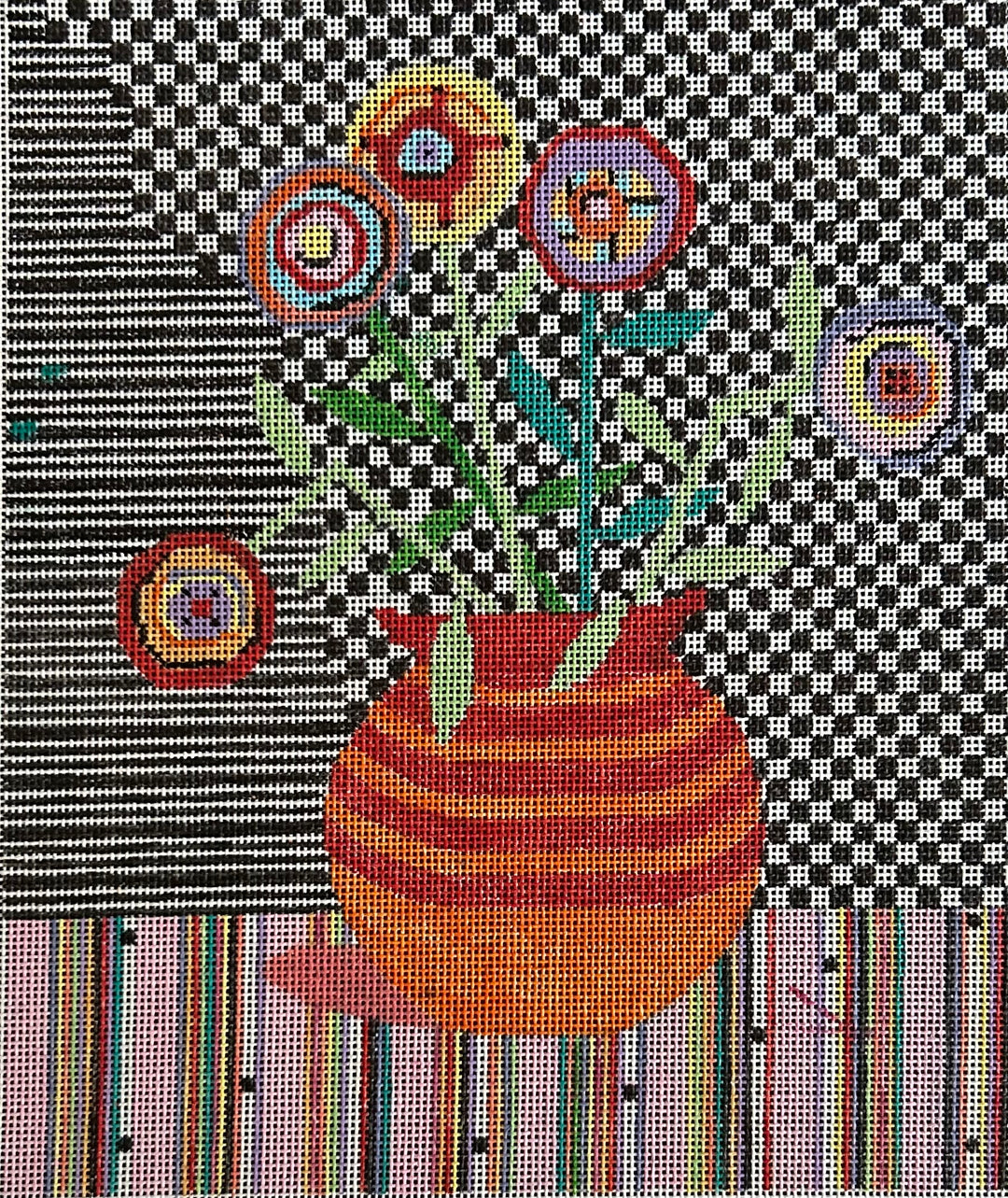 PM508 ORANGE VASE
