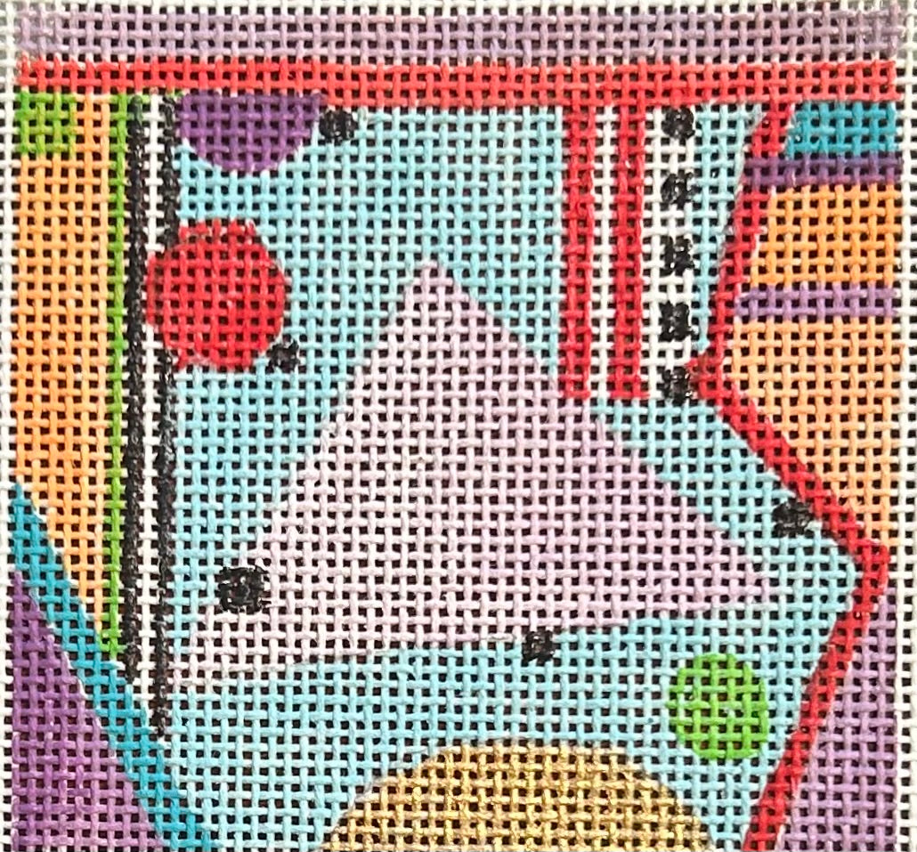PM726 ABSTRACT SQUARE COASTER