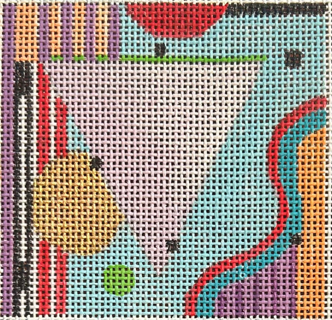 PM729 ABSTRACT SQUARE COASTER
