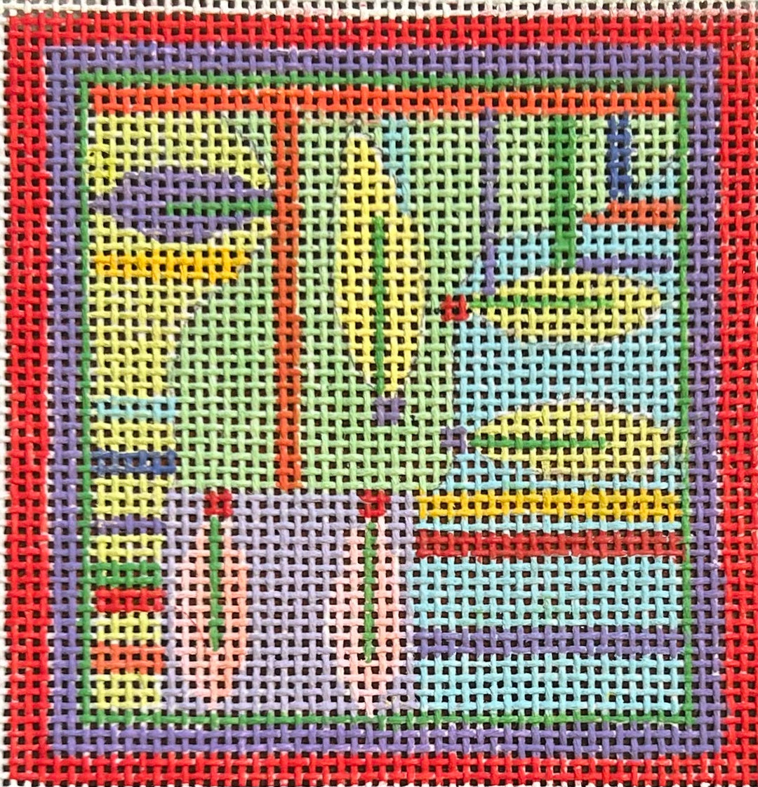 PM730 ABSTRACT SQUARE COASTER