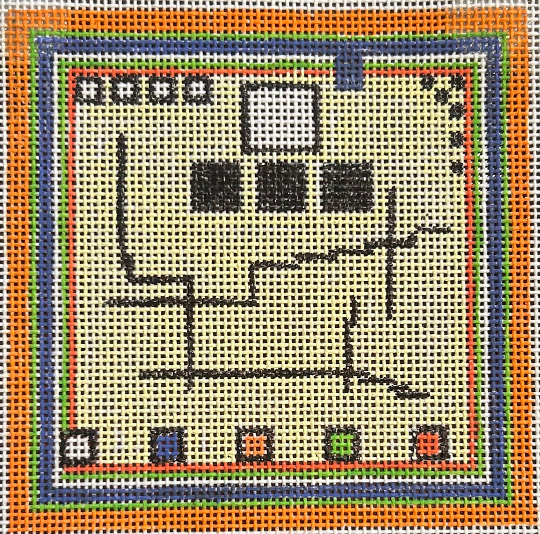 PM736 COASTER 4" x 4"