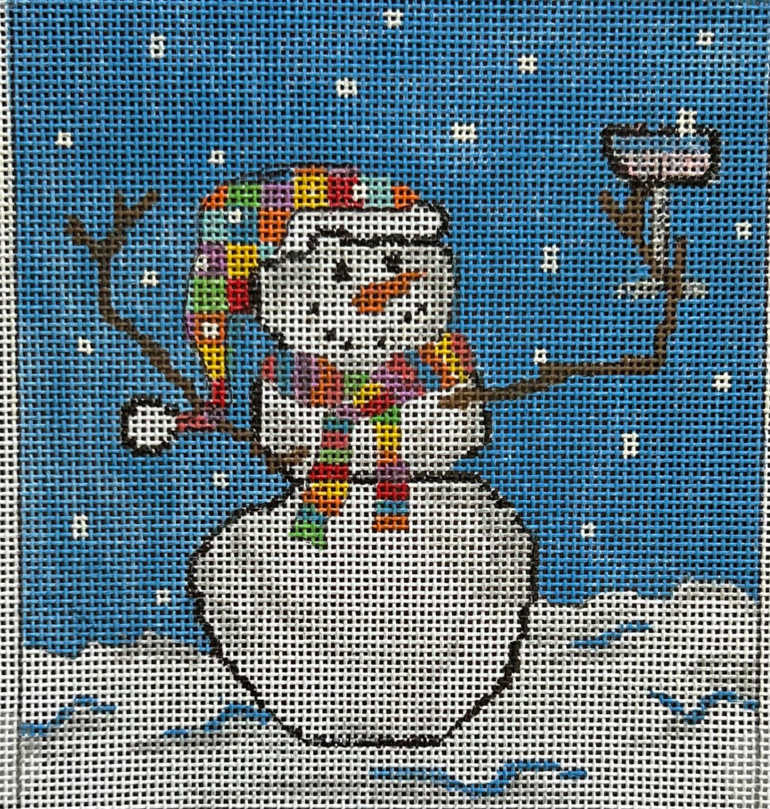 PM1275 SNOWMAN WITH A DRINK