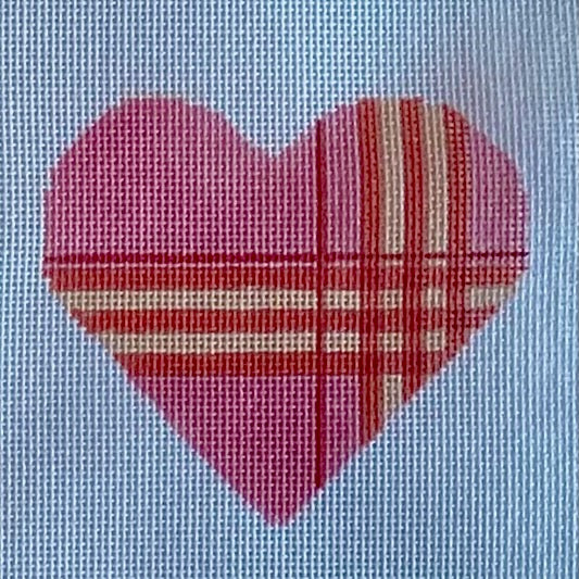 Brit Plaid Heart