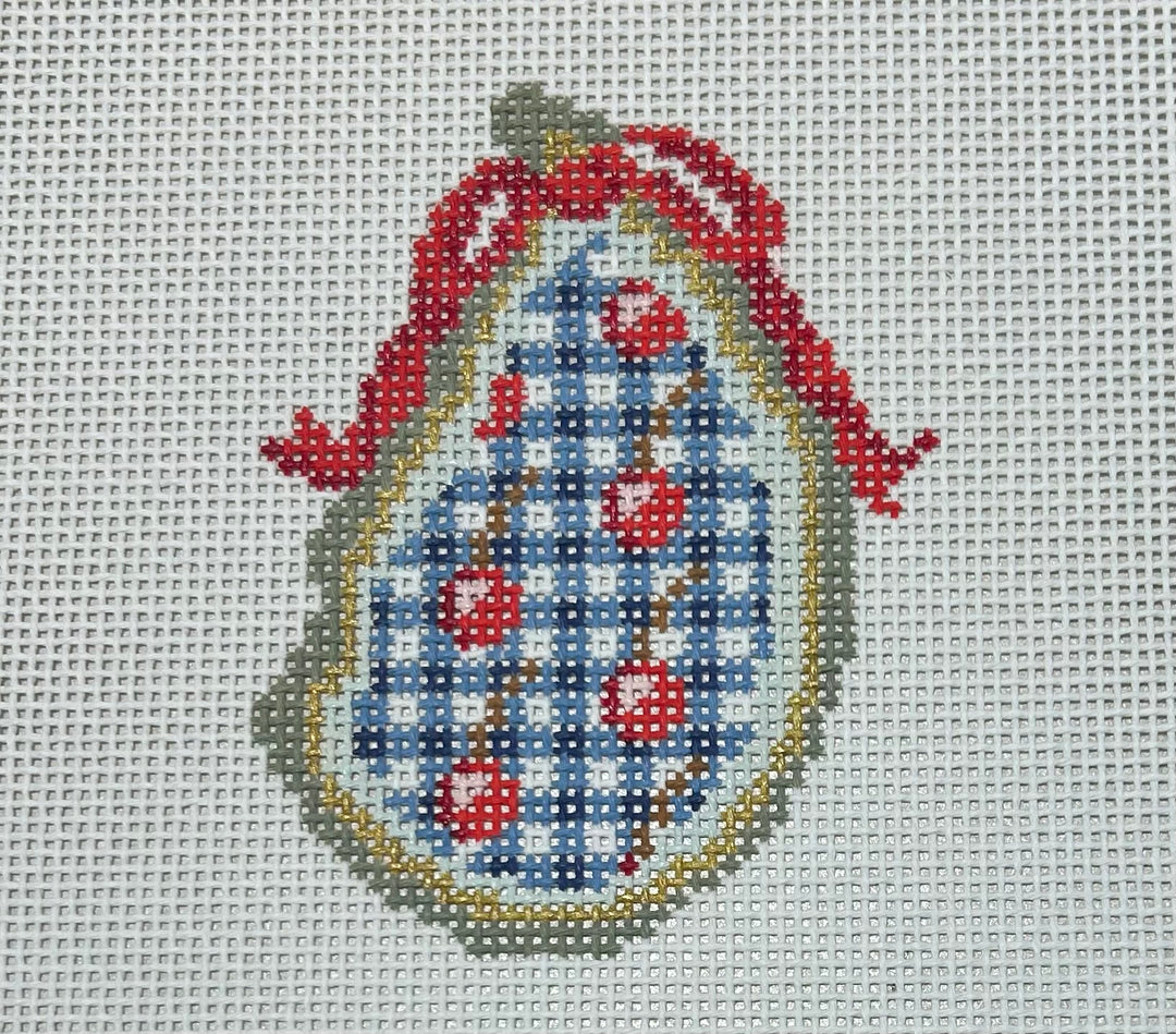 GINGHAM CHERRIES GILDED OYSTER