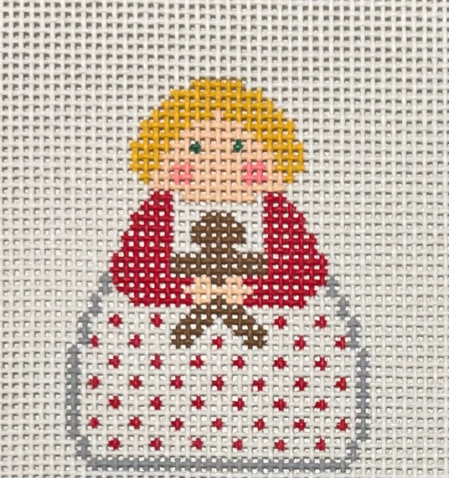 GINGERBREAD ANGEL STITCH ITS