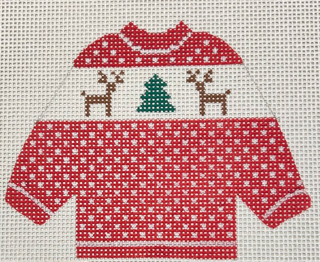 RED REINDEER SWEATER