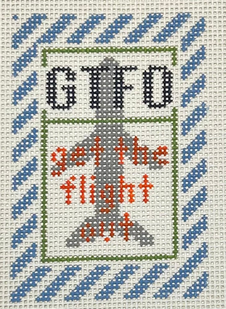 GET THE FLIGHT OUT - BLUE