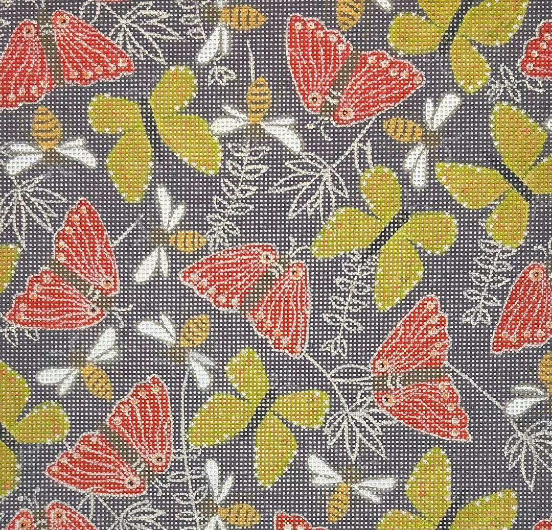 LC901A BUTTERFLIES OLIVE 13M