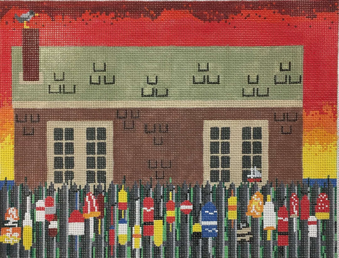 NL78-13 RED SKY IN THE MORNING  13MESH