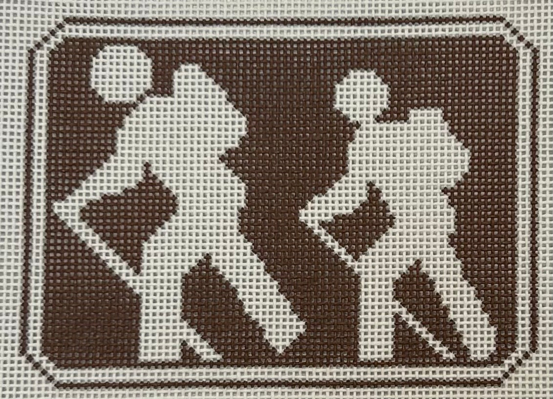 OUTDOOR RECREATION SIGN: HIKER