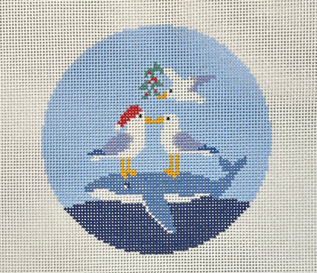 SEAGULLS UNDER THE MISTLETOE