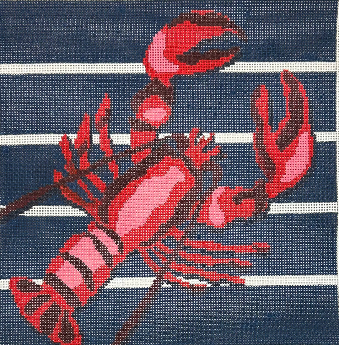 LOBSTER ON STRIPES