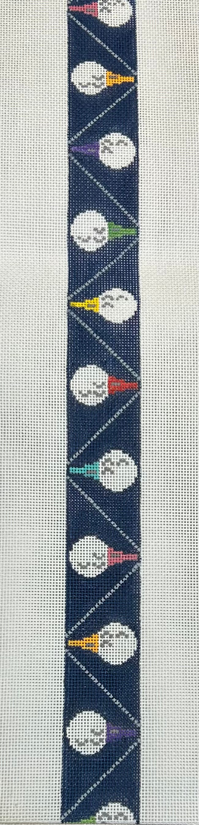 UP & DOWN GOLF BALLS BELT - NAVY