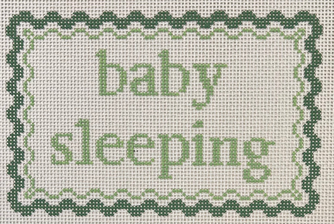 BABY SLEEPING NEUTRAL/GREEN