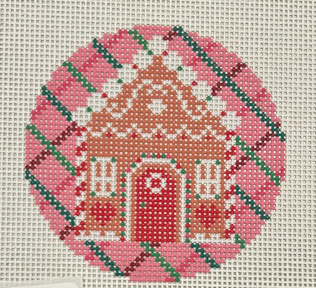 GINGERBREAD HOUSE ROUND