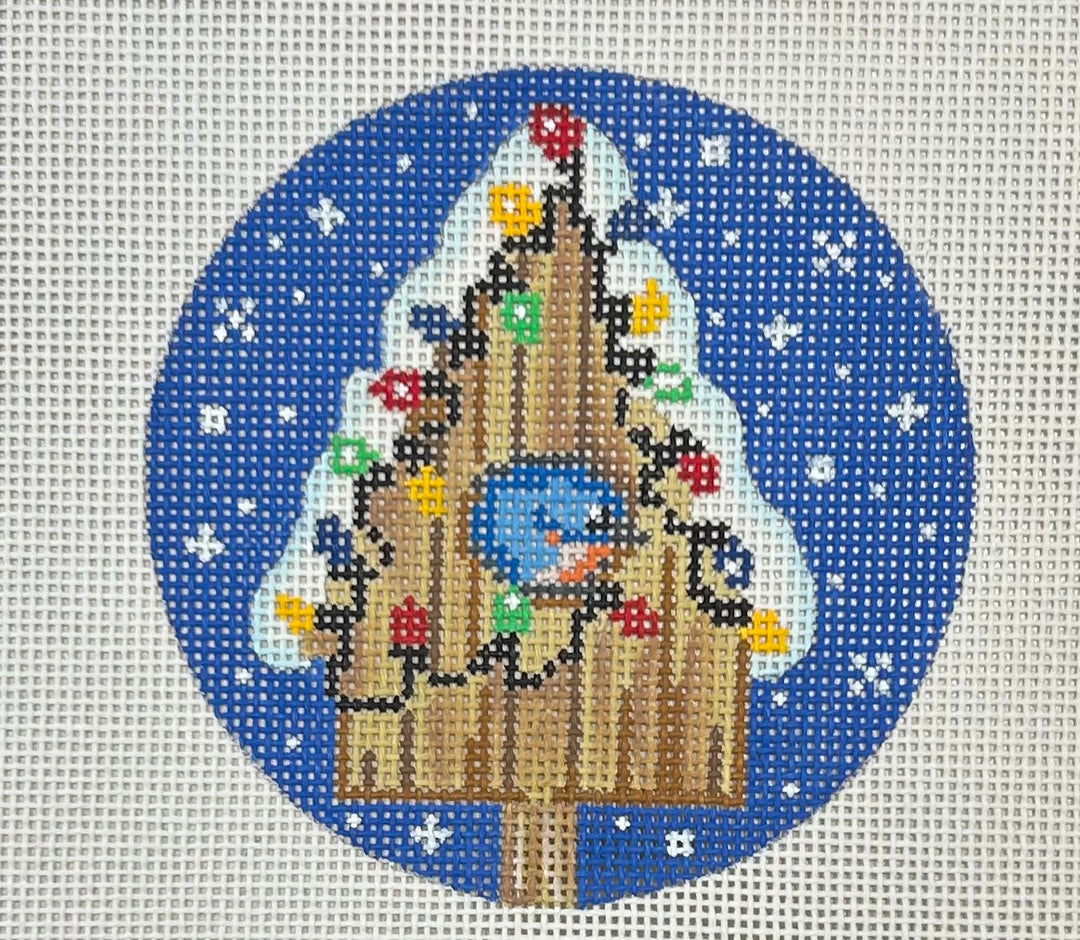 CHRISTMAS BIRD HOUSE