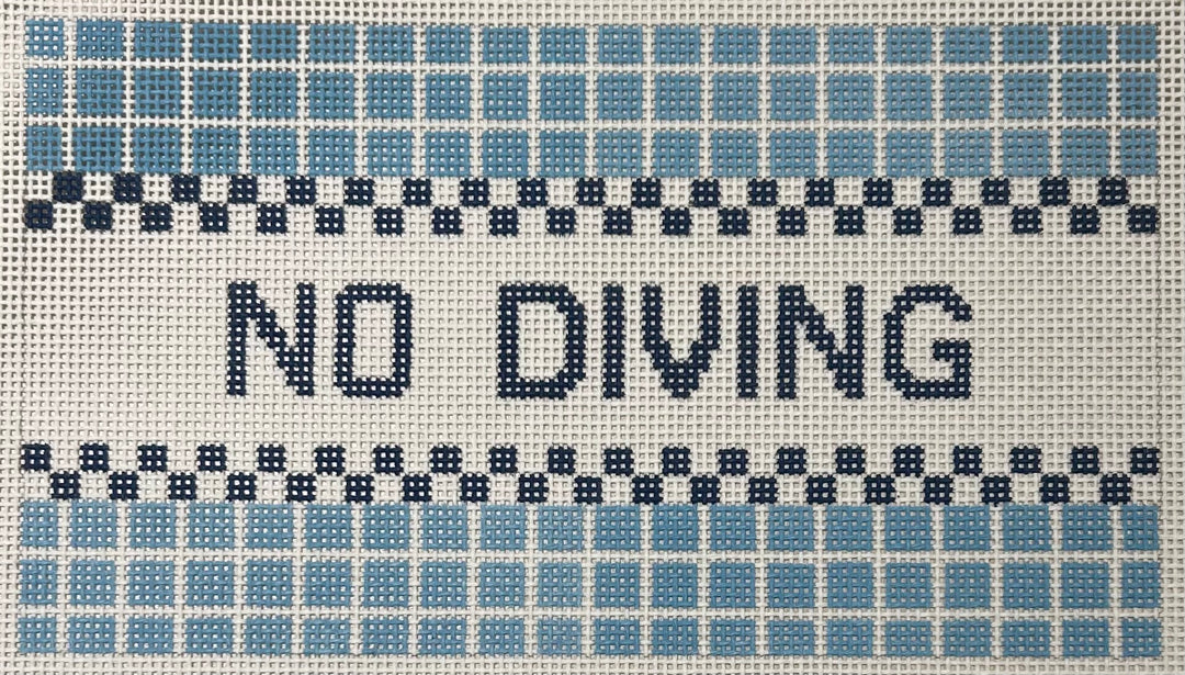 NO DIVING SIGN