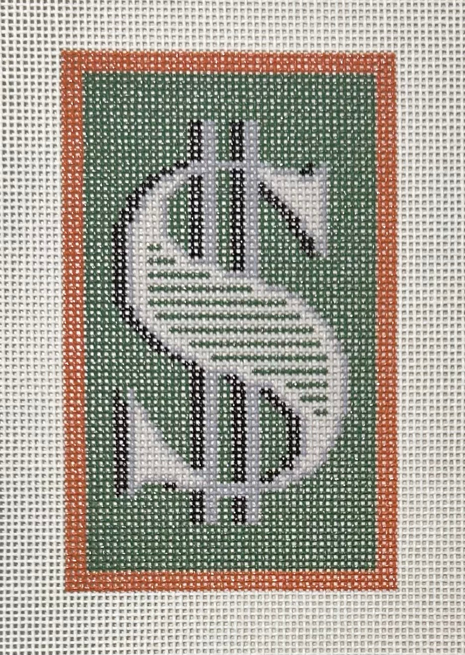 DOLLAR SIGN ORNAMENT