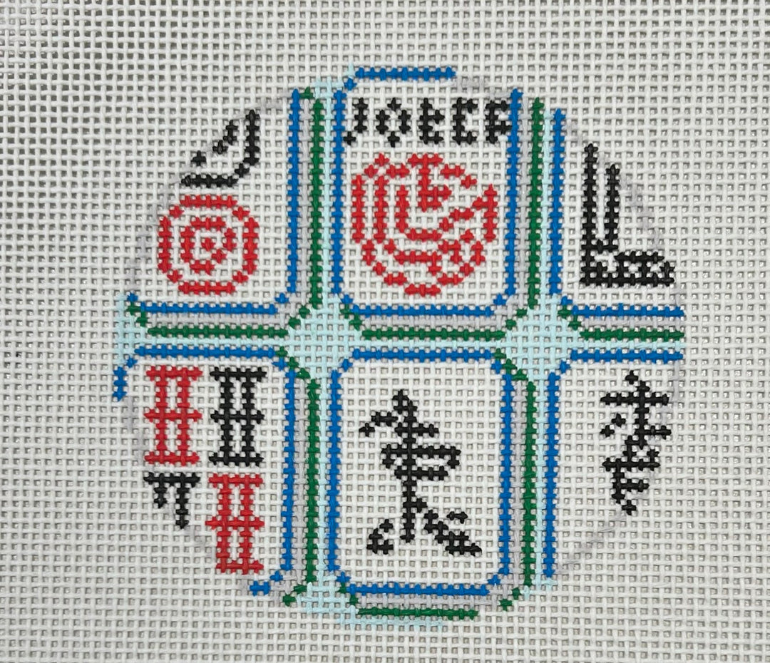 MAHJONG TILES ROUND - JEWEL 13M