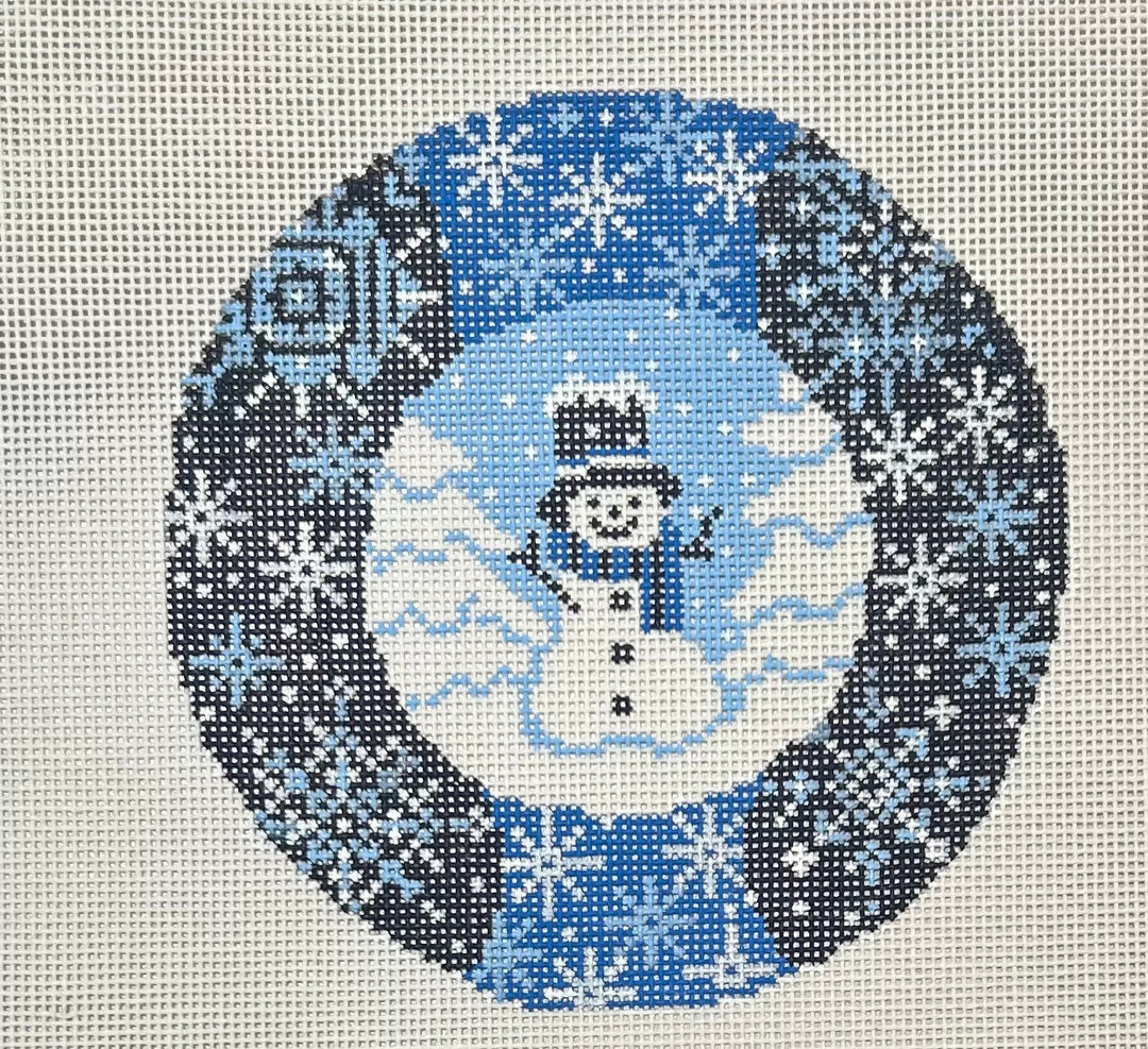 SNOWMAN IN BLUES