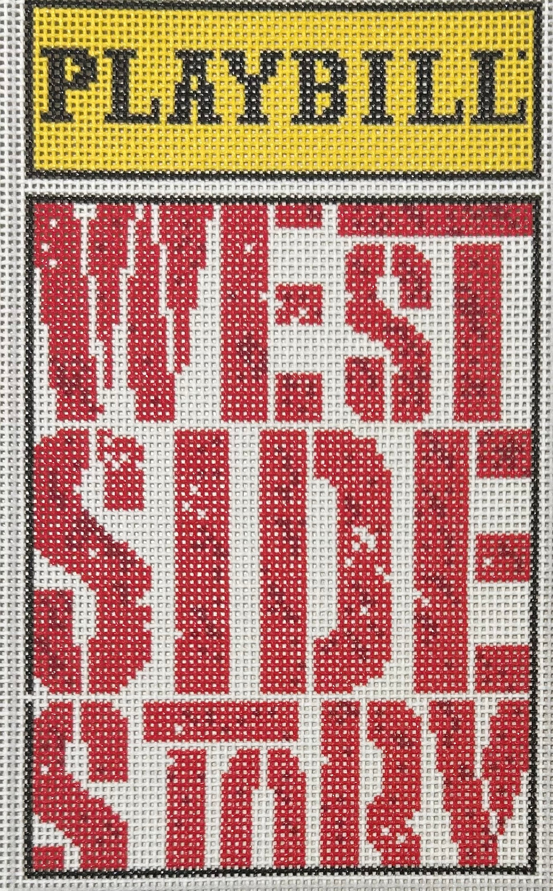 LIFE-SIZED WEST SIDE STORY PLAY PLAYBILL