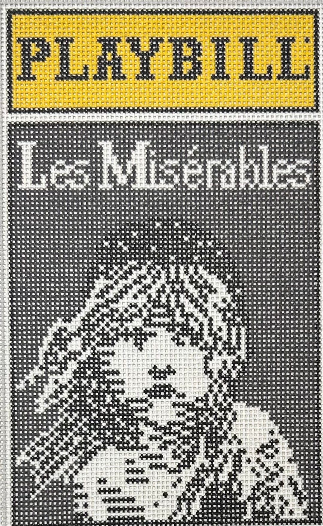 LIFE-SIZED LES MISERABLES PLAY PLAYBILL
