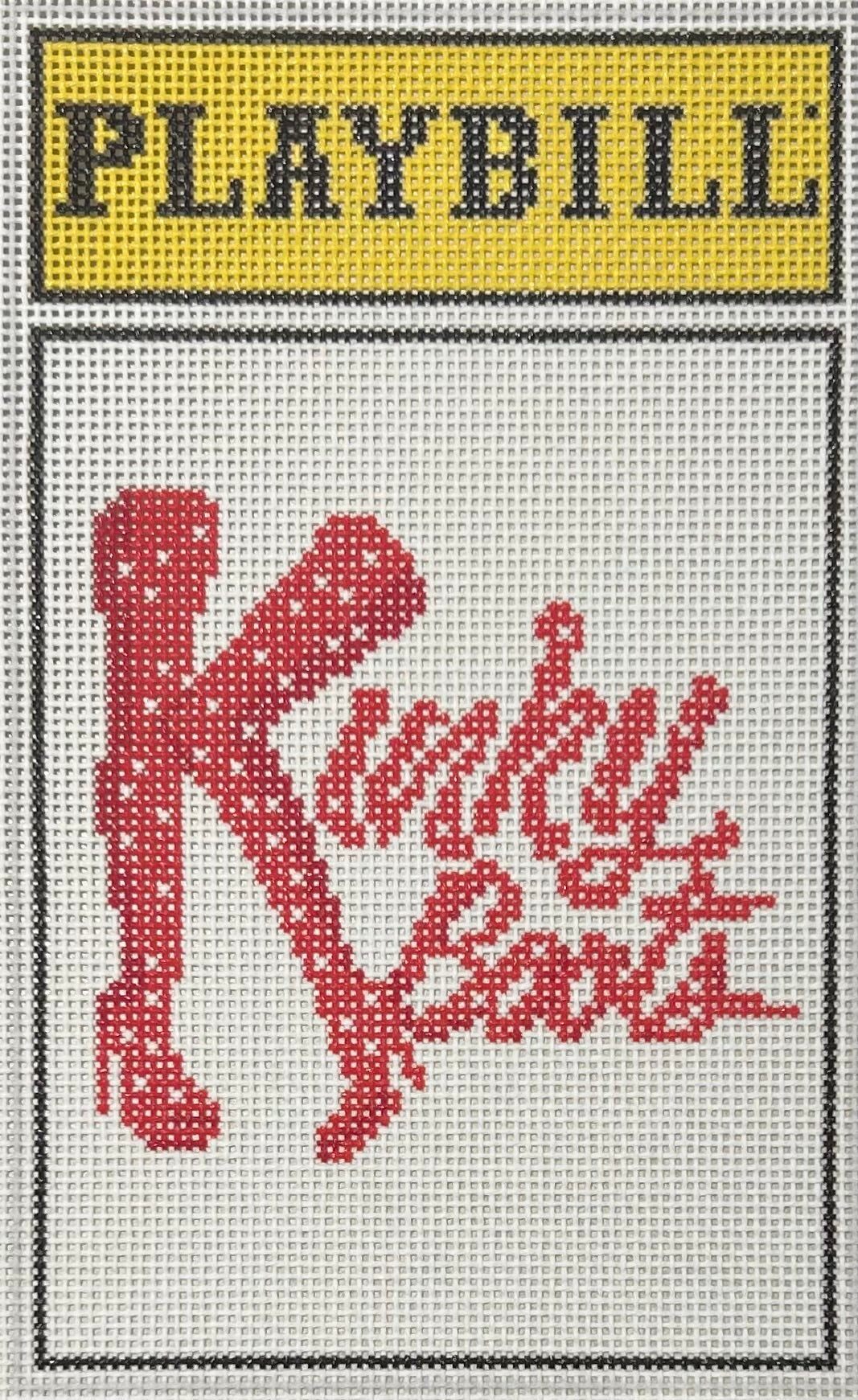LIFE-SIZED KINKY BOOTS PLAY PLAYBILL