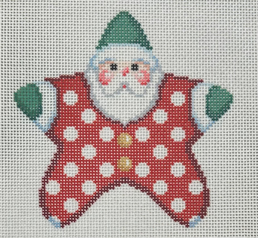 Red Polka Dot PJ Santa