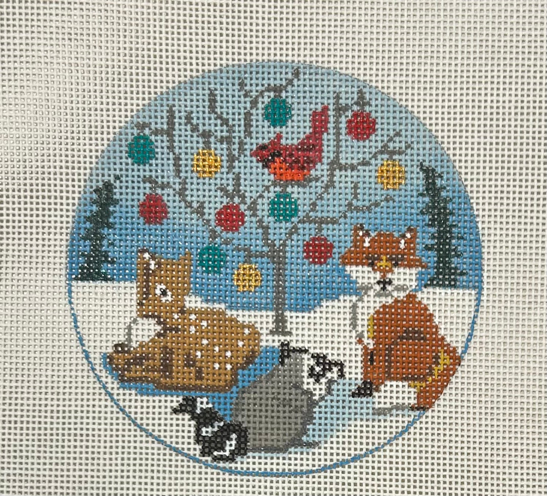 CHRISTMAS TREE & ANIMALS