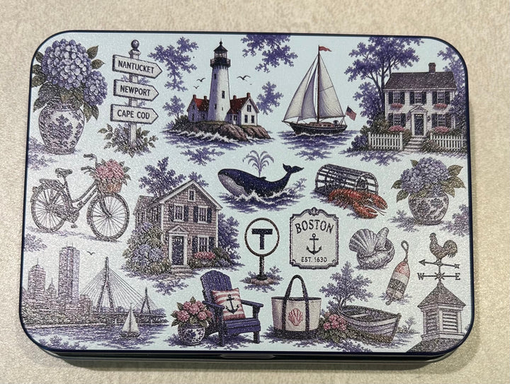 MAGNETIC TIN BOX - BOSTON LANDMARKS
