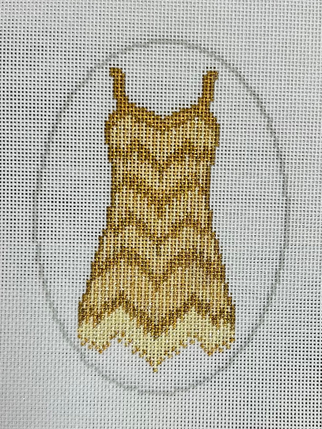 Fearless-Gold Sparkle Dress