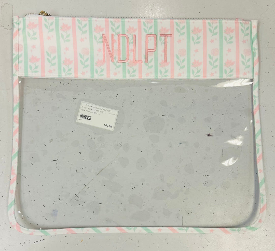PINK FLORAL 13X15