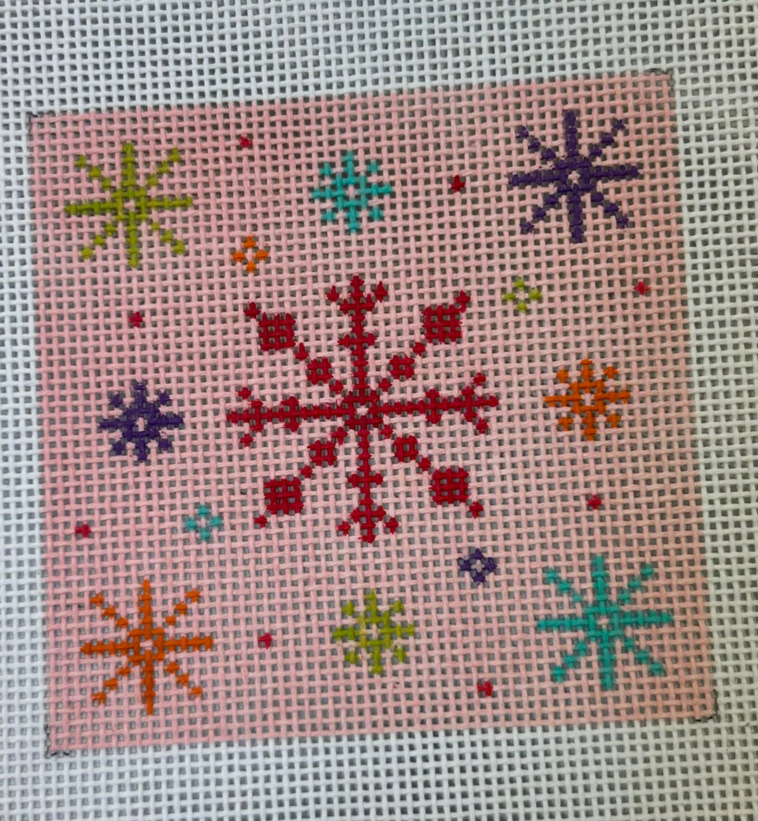 PINK SNOWFLAKES 2