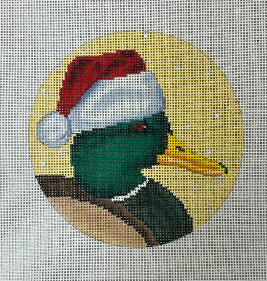 Duck With Santa Hat