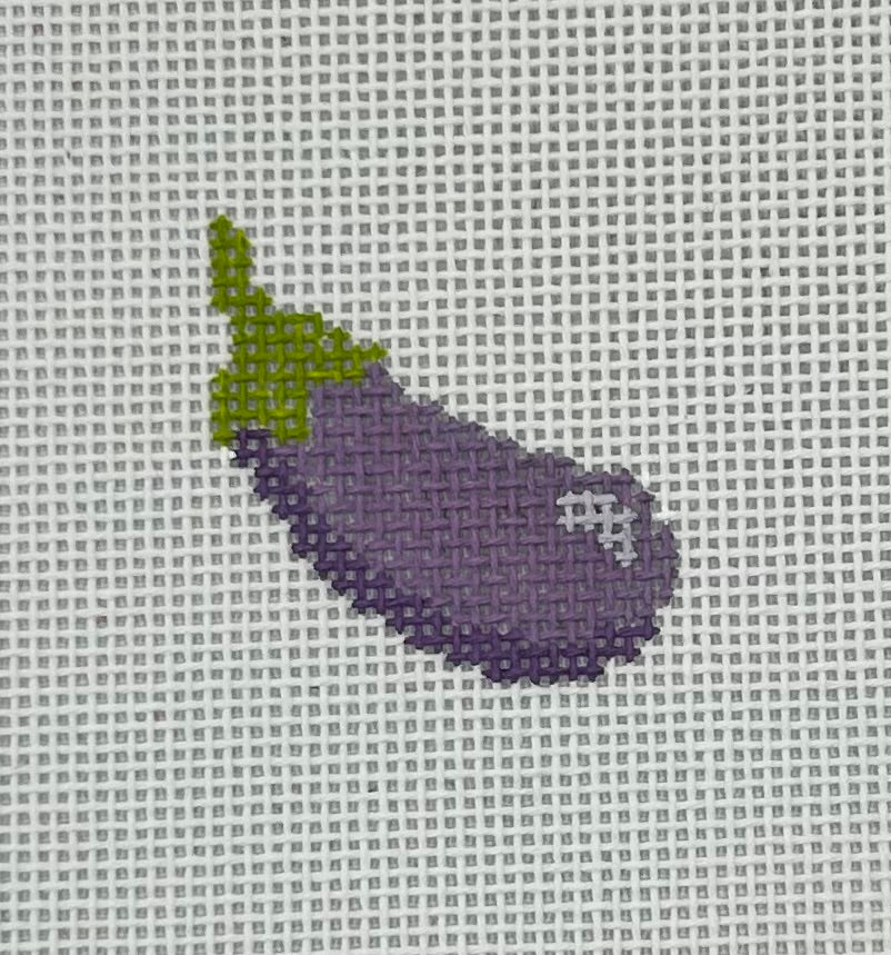 MINI EGGPLANT BAG TAG