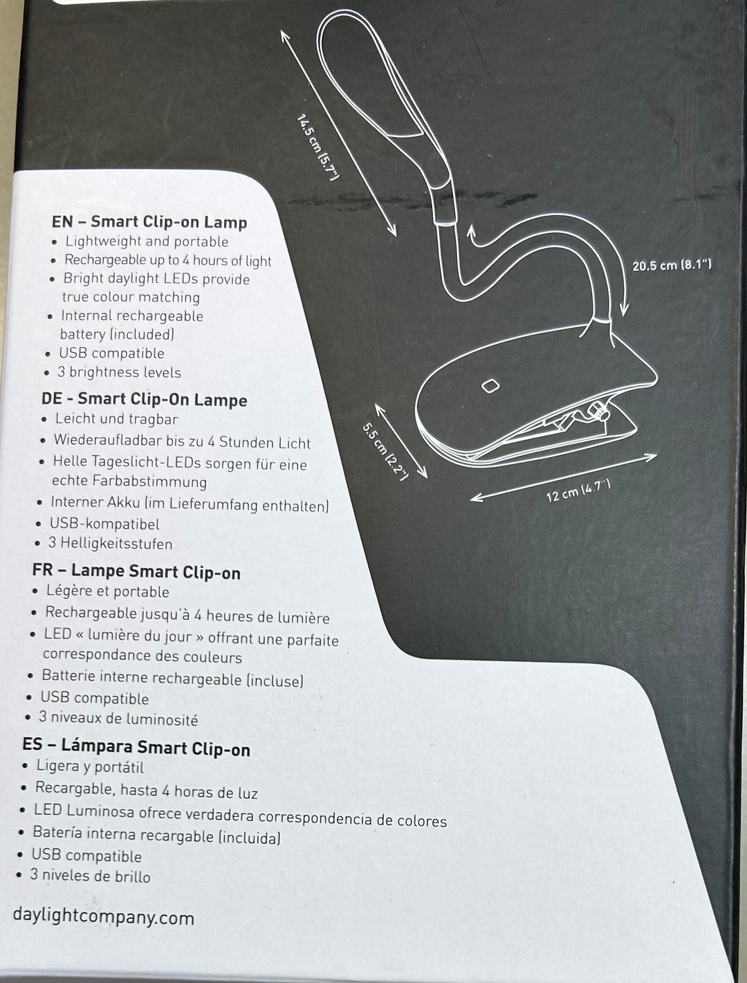 SMART CLIP ON LAMP