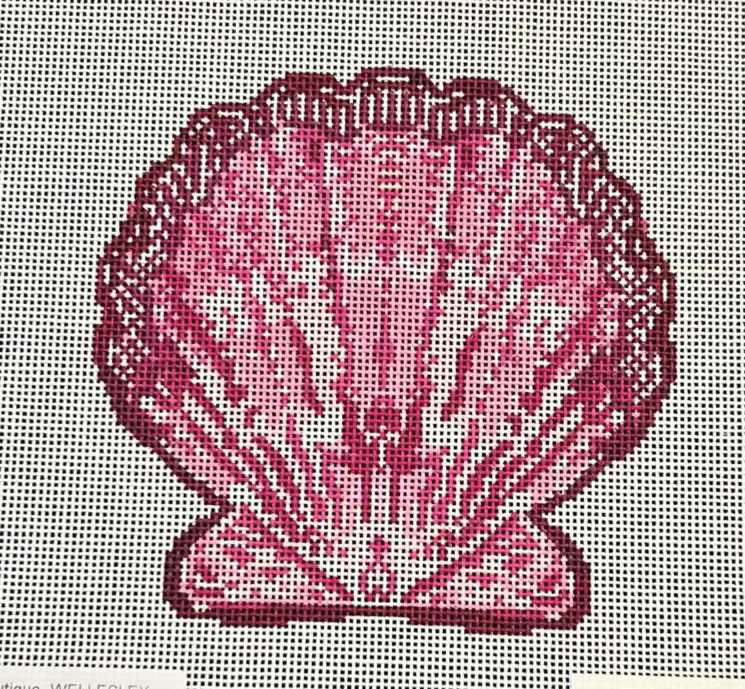 SCALLOP ORNAMENT PINK