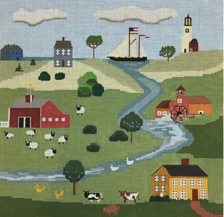 JP303-13 NEW ENGLAND FARM - 13 MESH