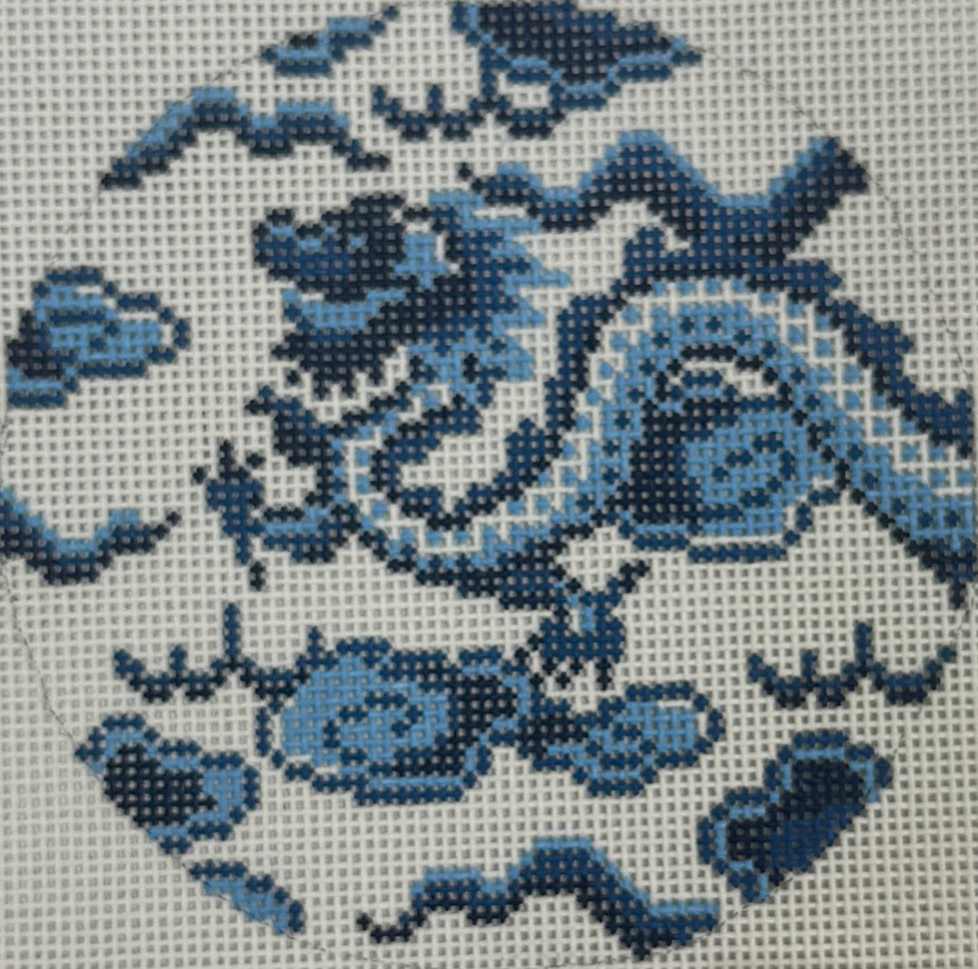4' ROUND CHINOISERIE