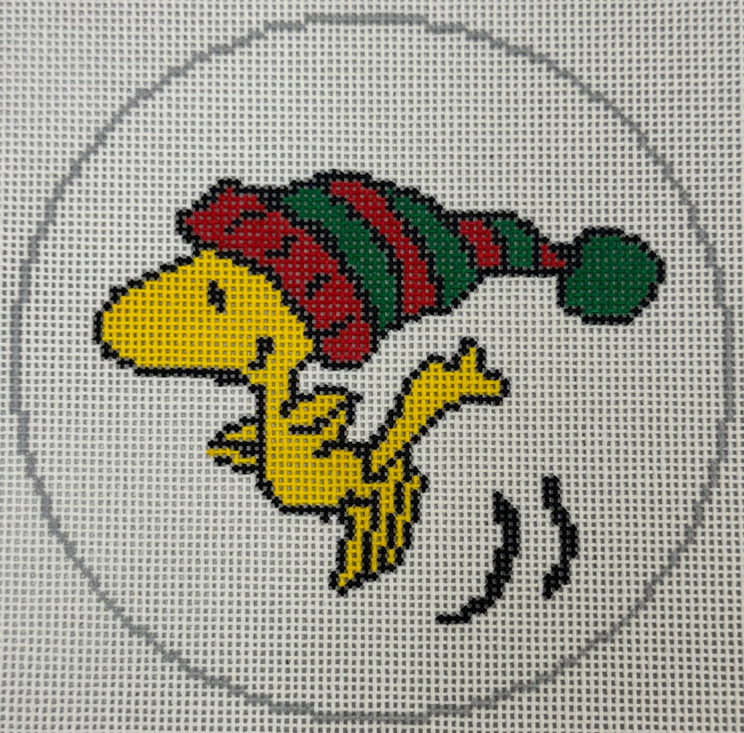 WOODSTOCK IN STOCKING CAP ROUND