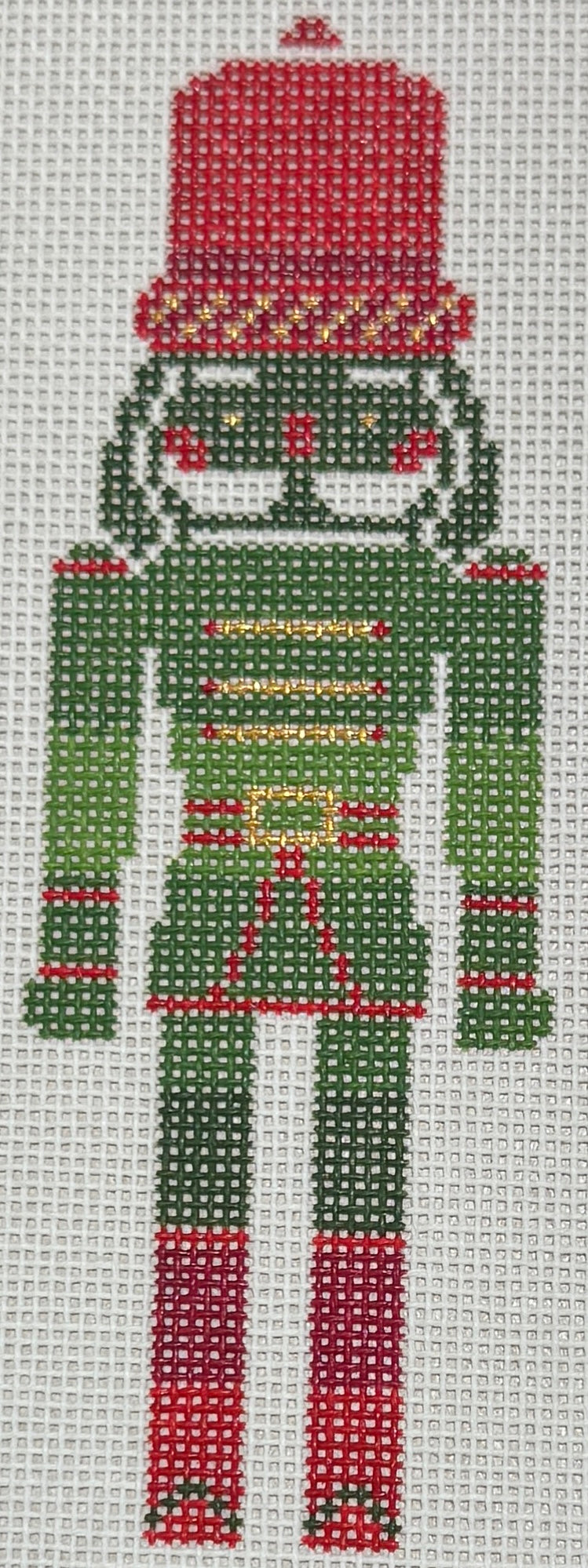OMBRE NUTCRACKER - CLASSIC CHRISTMAS RED/GREEN
