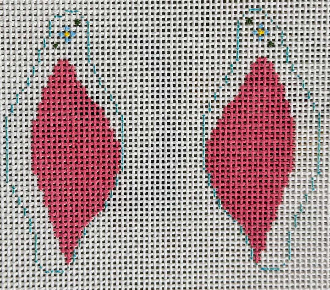 CD155G 3D FLORAL BUNNY W/ EARS