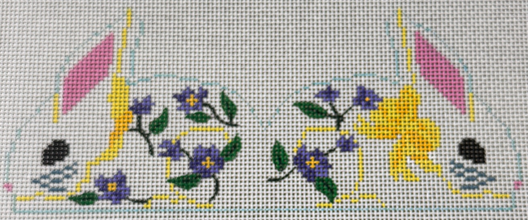EB209C 3D FLORAL BUNNY
