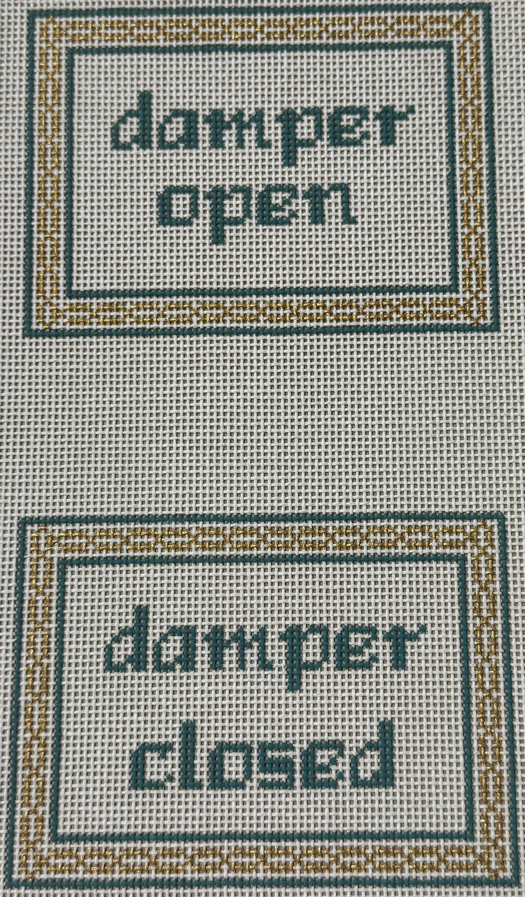 DAMPER OPEN