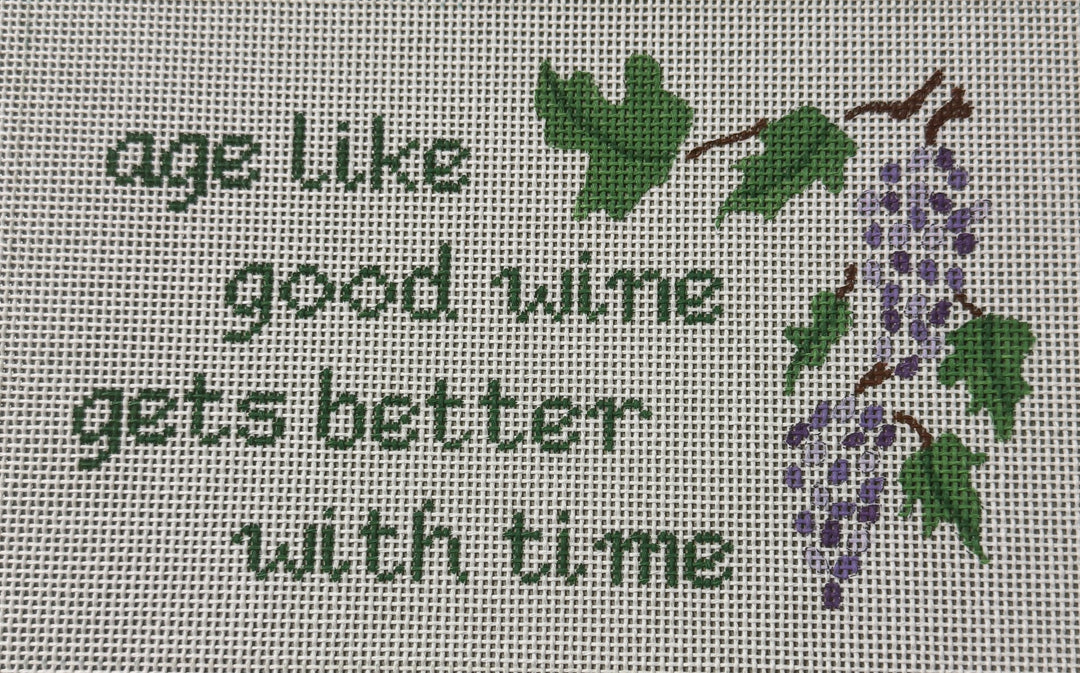 AGE LIKE GOOD WINE GETS BETTER WITH TIME