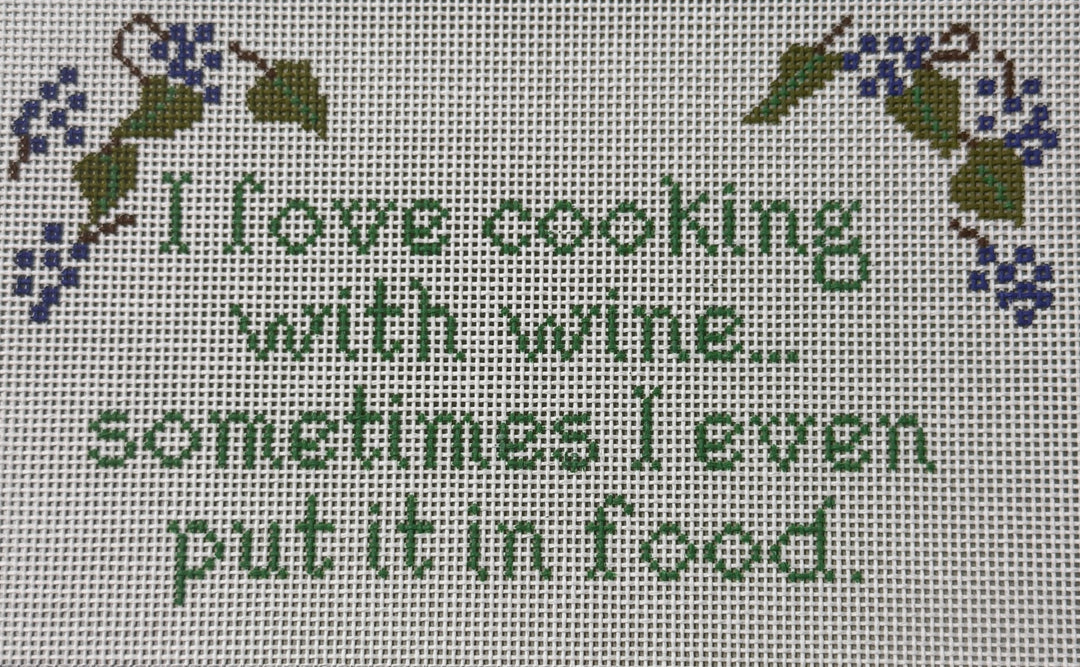 I LOVE COOKING WITH WINE...