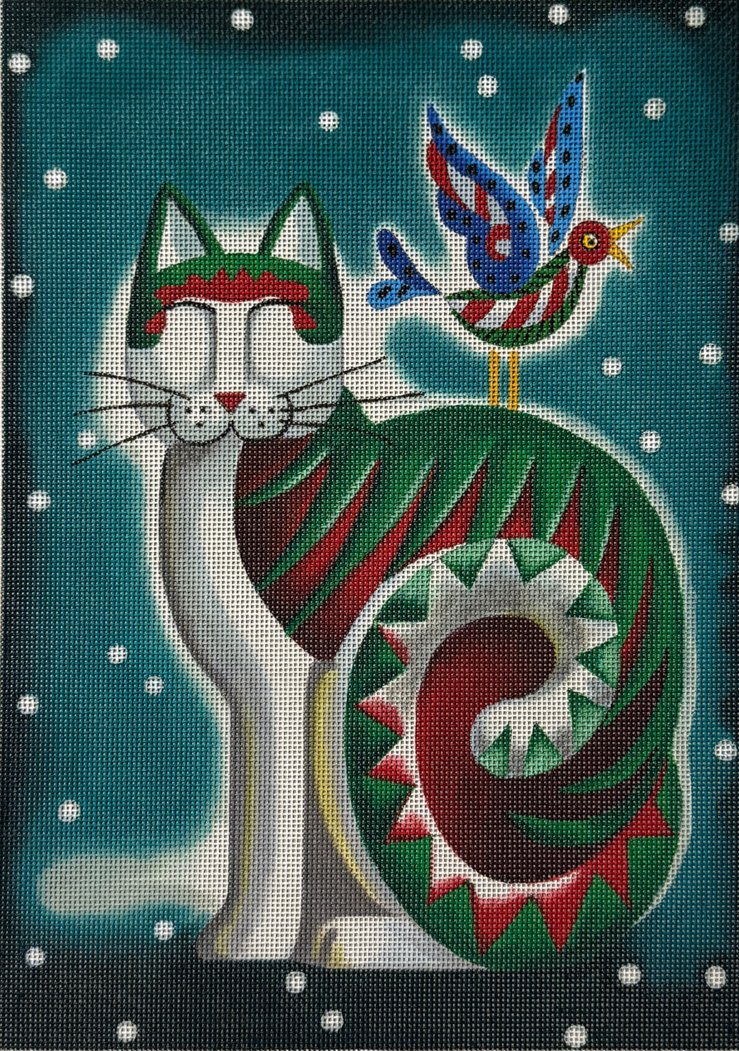 LJ81 CHRISTMAS CAT