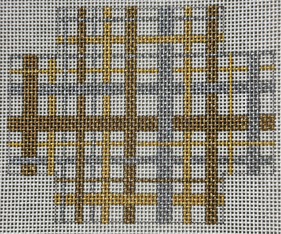 CH210B GOLD AND SILVER PLAID PACKAGE -13M